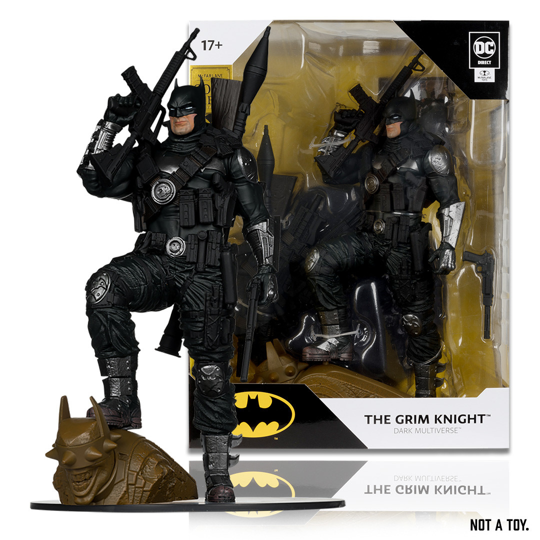 DCマルチバース バットマン　 BATMAN THE GRIM KNIGHT The Grim Knight (Dark Multiverse) PVC 1:6th Scale Statue