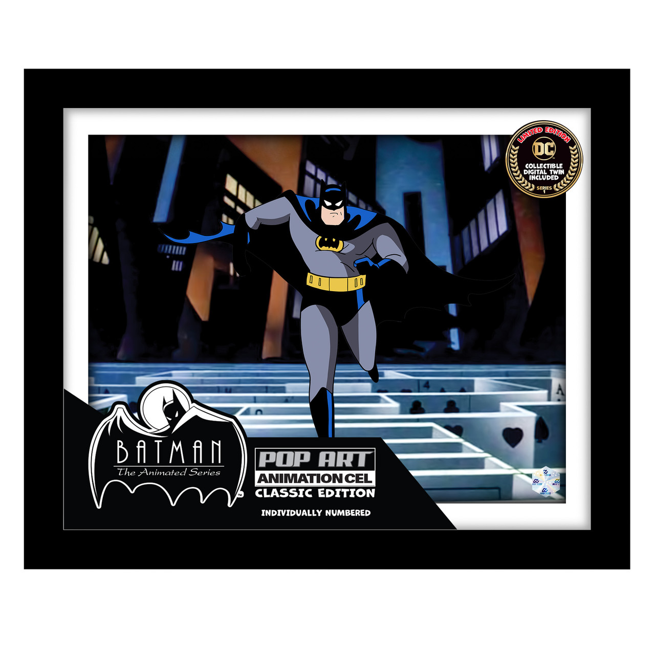 Mad As A Hatter #1012 (Batman Animation Cel Art Scene) - McFarlane