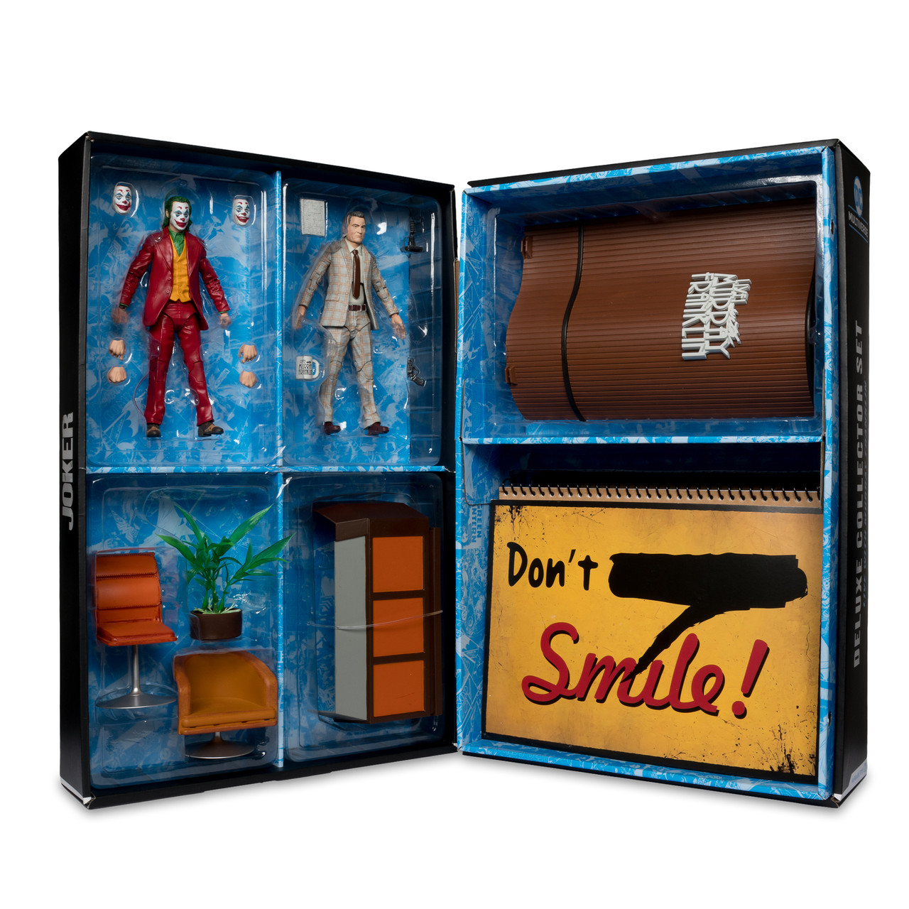 Figurines Joker – Limited Edition Deluxe – McFarlane Toys – Scène Murray Franklin