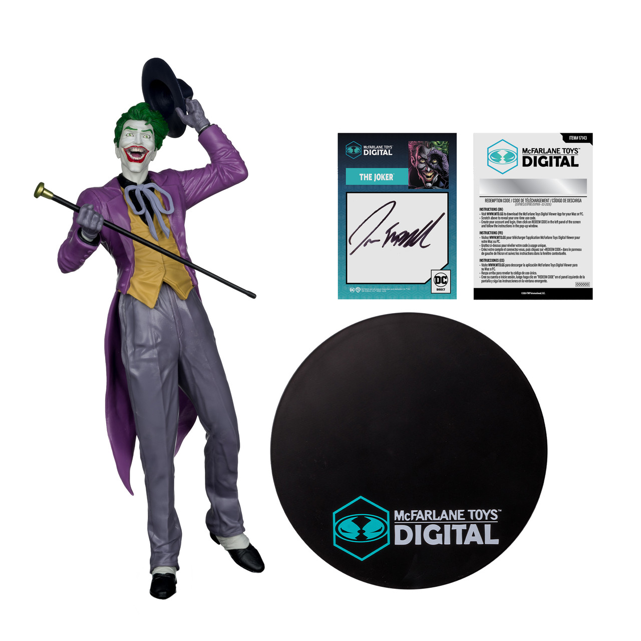The Joker by Jason Fabok (The Three Jokers) AUTOGRAPH Edition 1:6