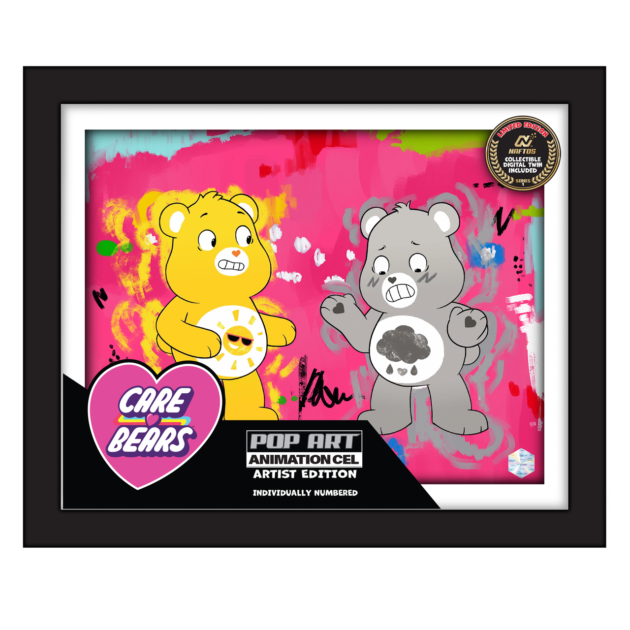 Once Upon a Rainbow #1101 (Care Bears Animation Cel Art Scene