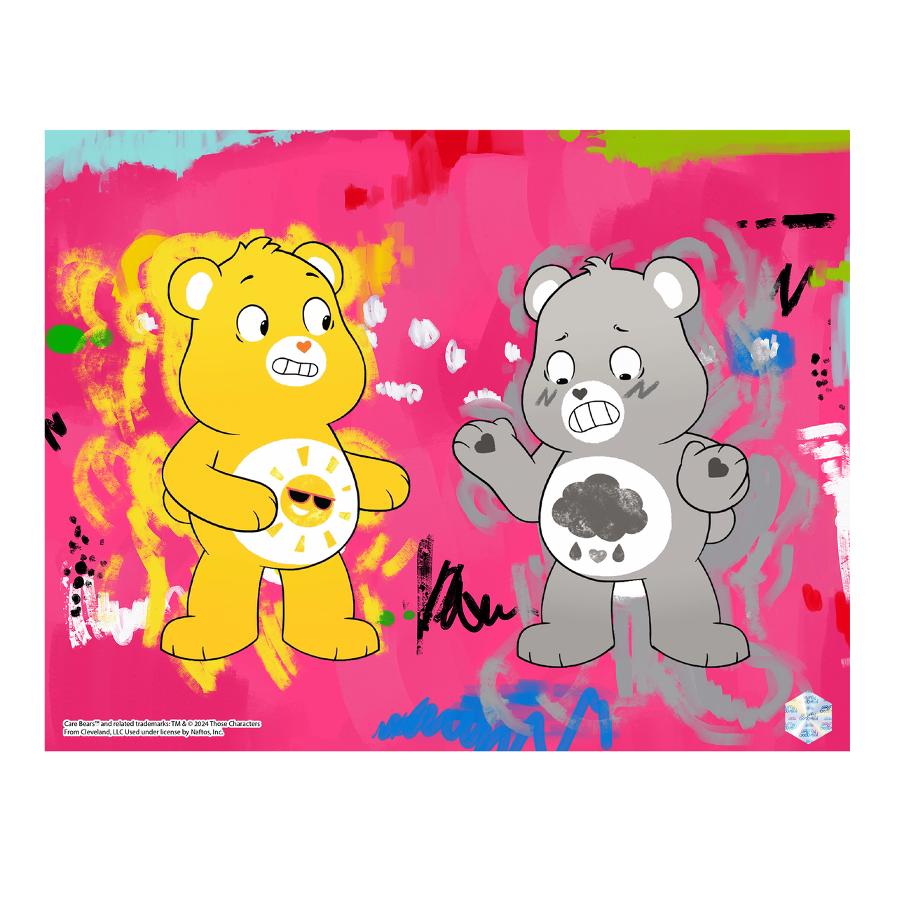 Once Upon a Rainbow #1101 (Care Bears Animation Cel Art Scene