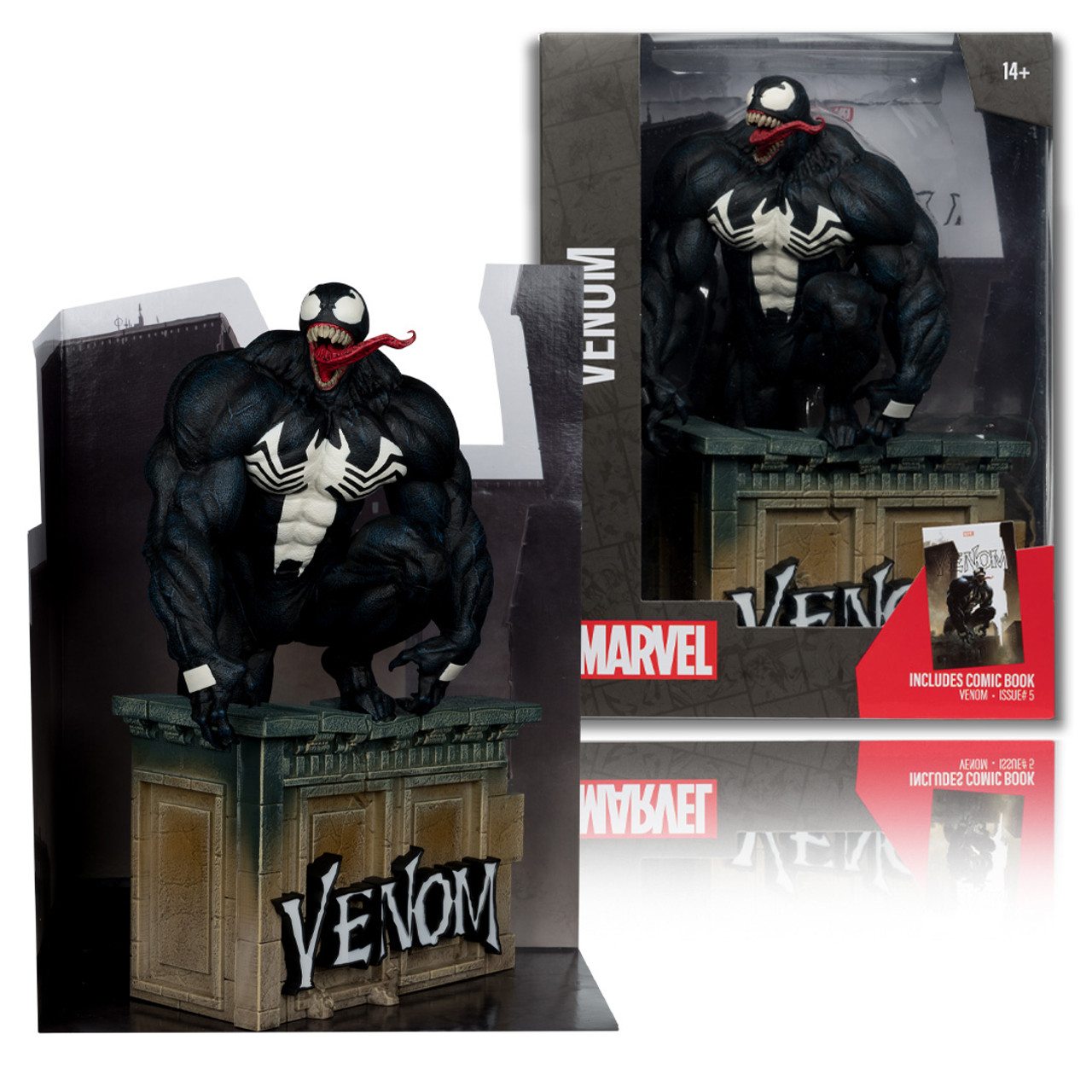 MEGWIN　MARVEL Venom スタチュー 約25cm Venom (Venom #5) 1:6th Scale Collectible Figure w/Scene