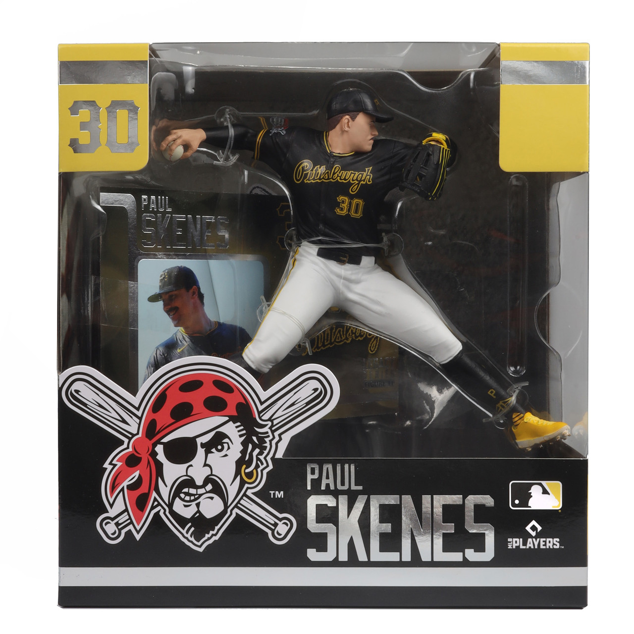 y*i様 MLB ポール・スキーンズ パイレーツ フィギュア　マクファーレントイ Paul Skenes (Pittsburgh Pirates) MLB Factory Sealed Case (6