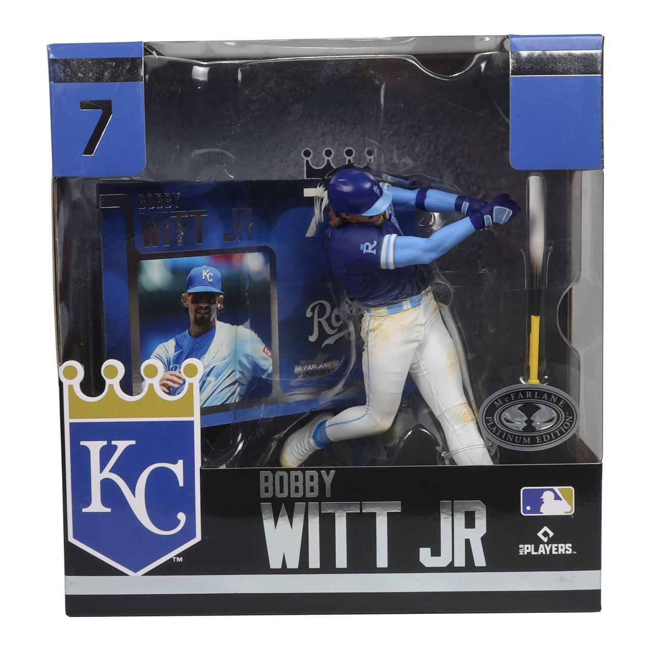 【新品・未開封】McFarlane ウィットJr ロイヤルズ フィギュア Bobby Witt Jr. (Kansas City Royals) MLB Factory Sealed Case (6