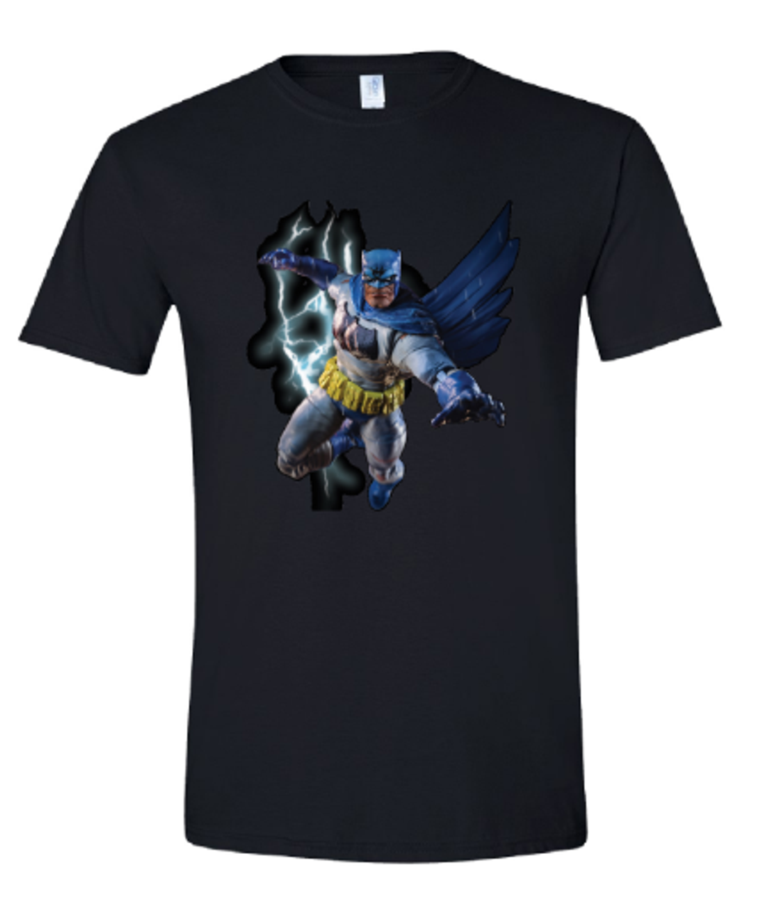 Batman Battle Damage The Dark Knight Returns T-Shirt Black