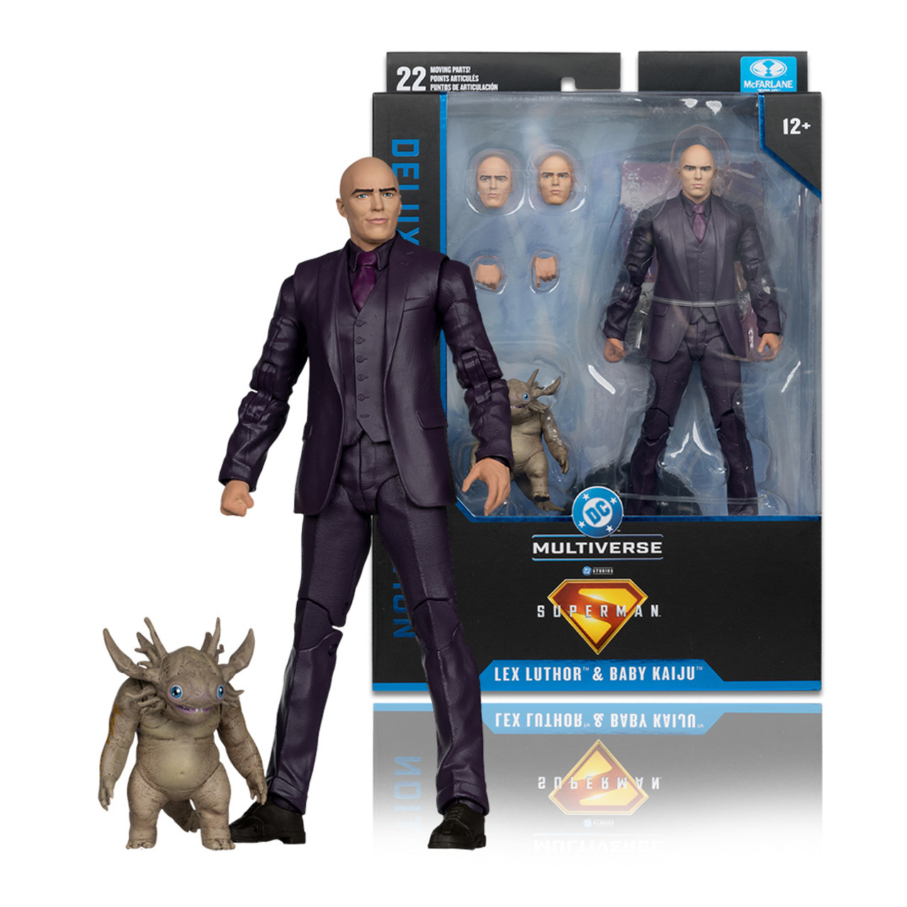 アメコミ superman lex luthor mcfarlane toys dc Lex Luther w/Baby Kaiju (Superman Movie) Deluxe Theatrical