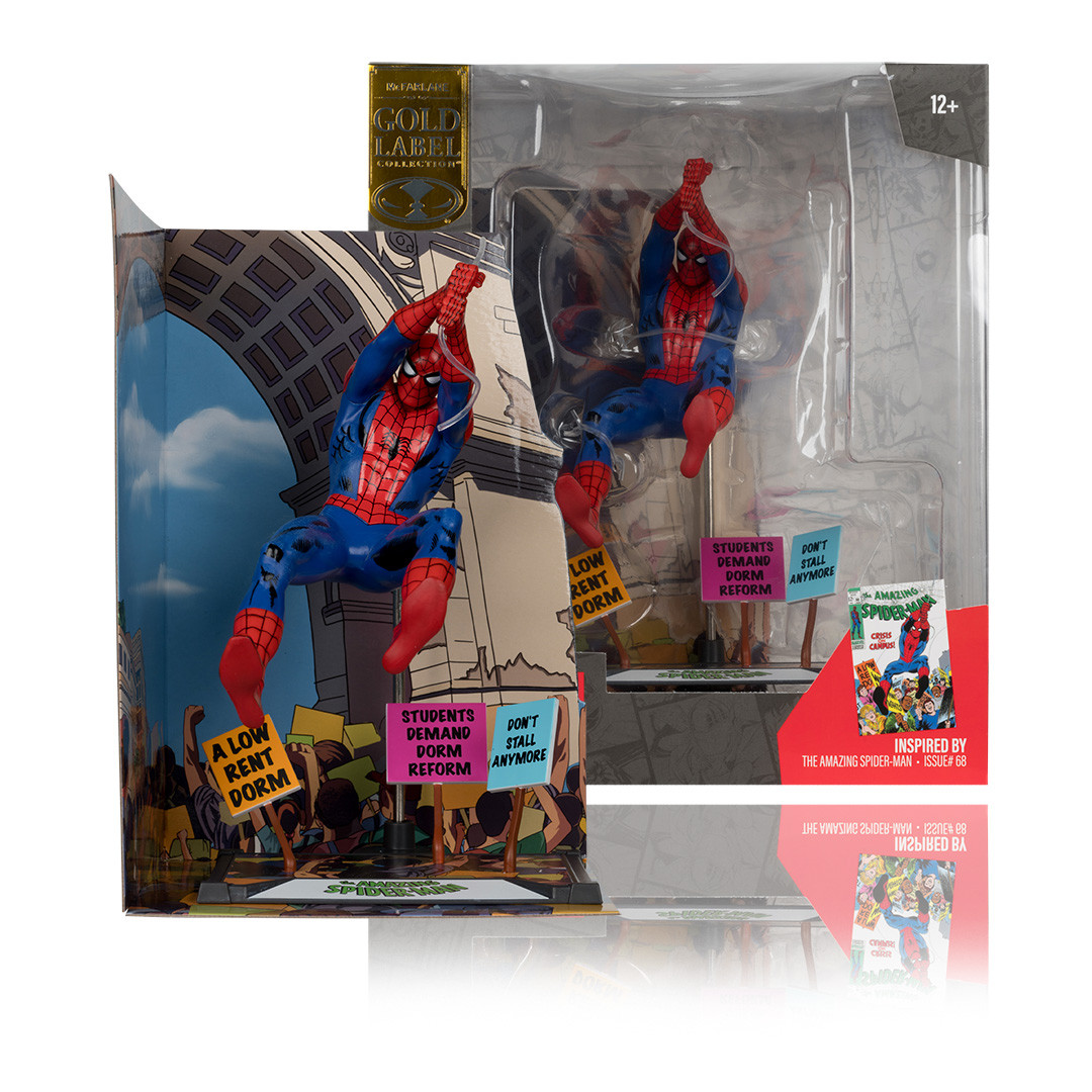 Spider-Man (The Amazing Spider-Man #68) Gold Label 1:10th Scale