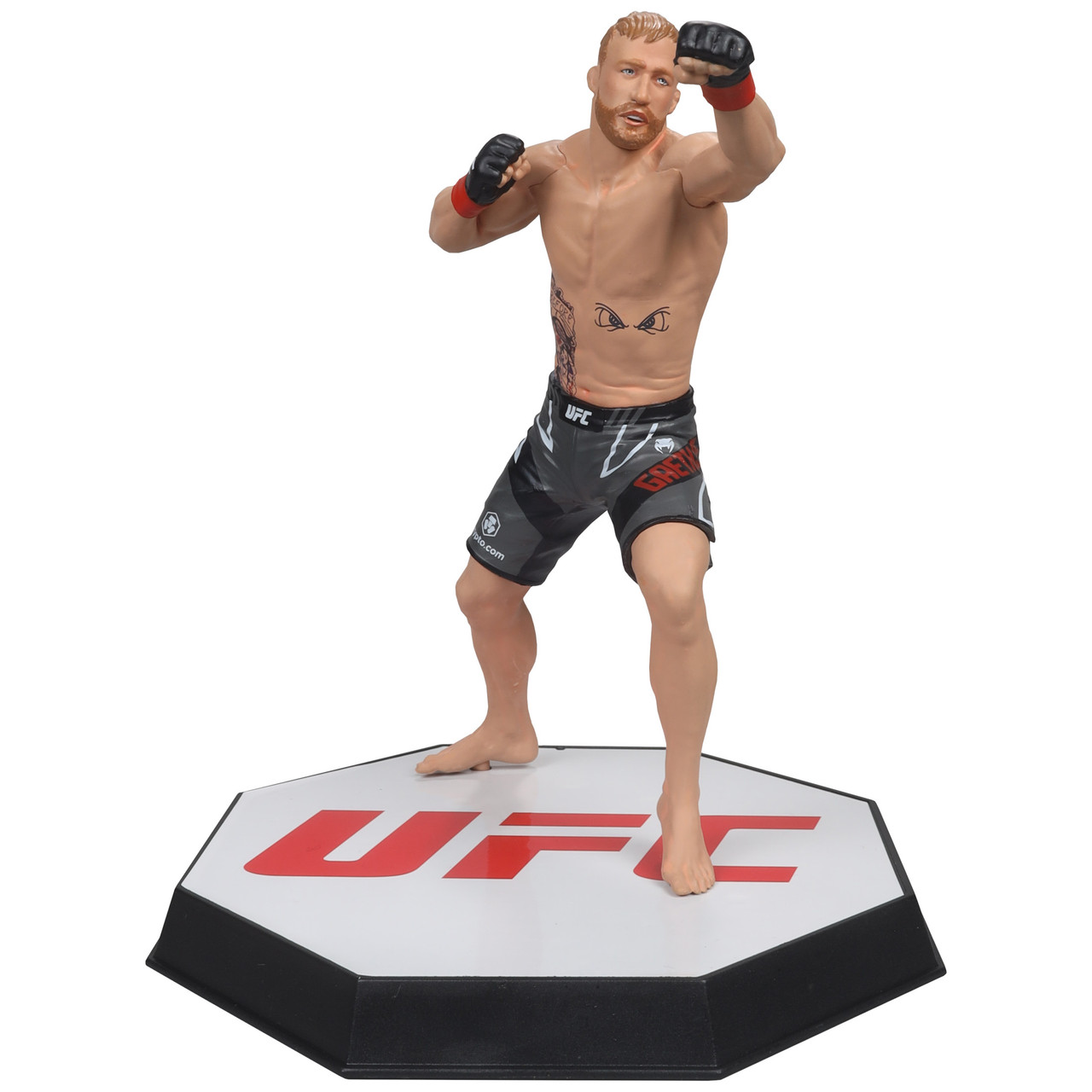 UFC フィギュアセット Justin Gaethje (UFC) Bundle (2) Regular and Platinum CHASE 7