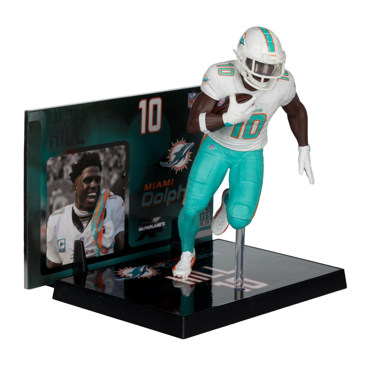 NFL フィギュア Tyreek Hill w/Alternate Jersey (Miami Dolphins) NFL 7