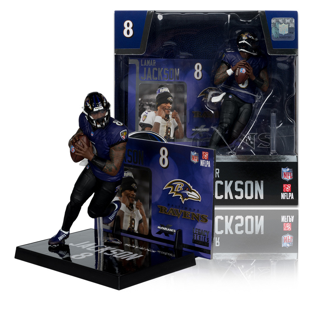 Lamar Jackson w/Alternate Jersey (Baltimore Ravens) NFL 7