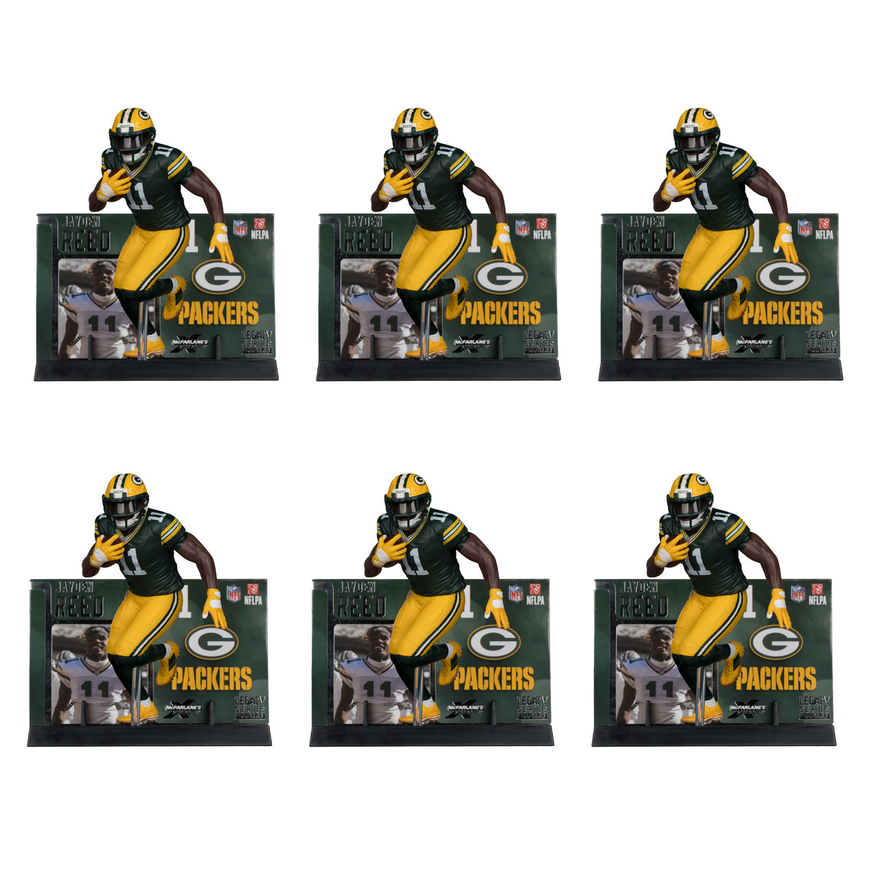Jayden Reed (Green Bay Packers) NFL Factory Sealed Case (6