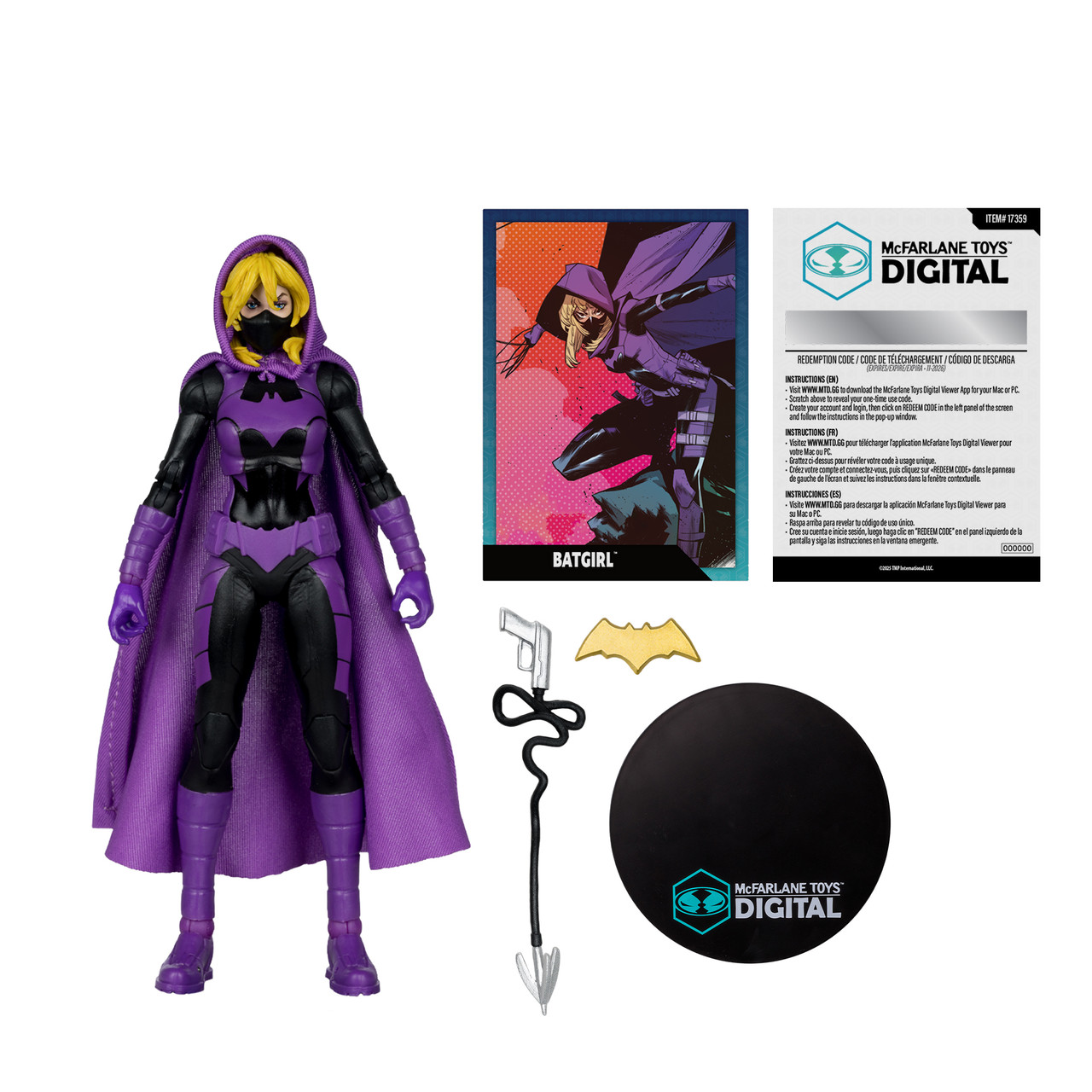レア ＤＣダイレクト バットガール（ステファニー・ブラウン） 7インチ Batgirl (Stephanie Brown) 7