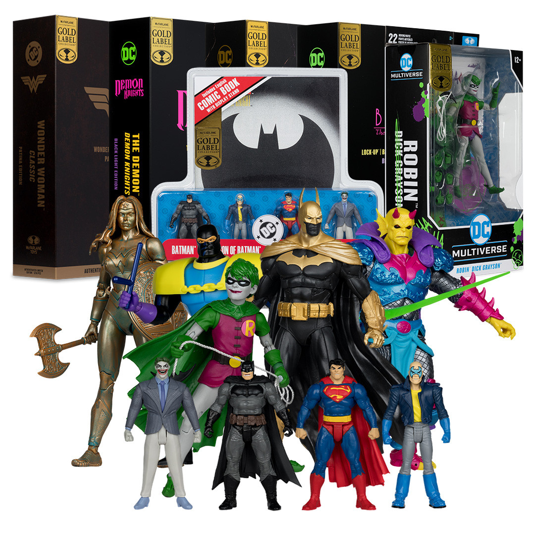 Collector Con Exclusive Gold Label Bundle (6) Figures