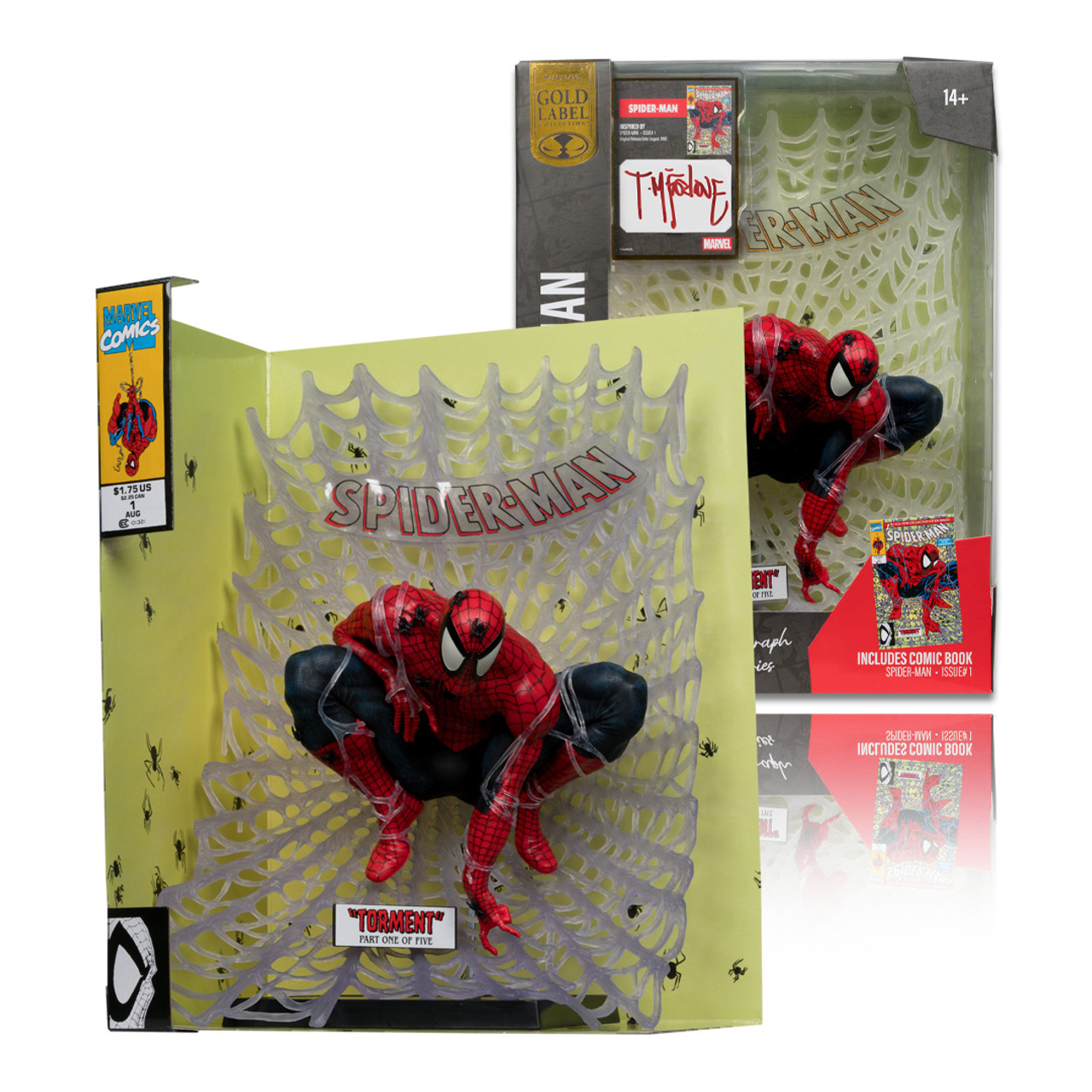 キンベル美術館 「A Fragment of the Masterpiece 」 Spider-Man (Spider-Man #1) 1:6th Scale Collectible Figure w