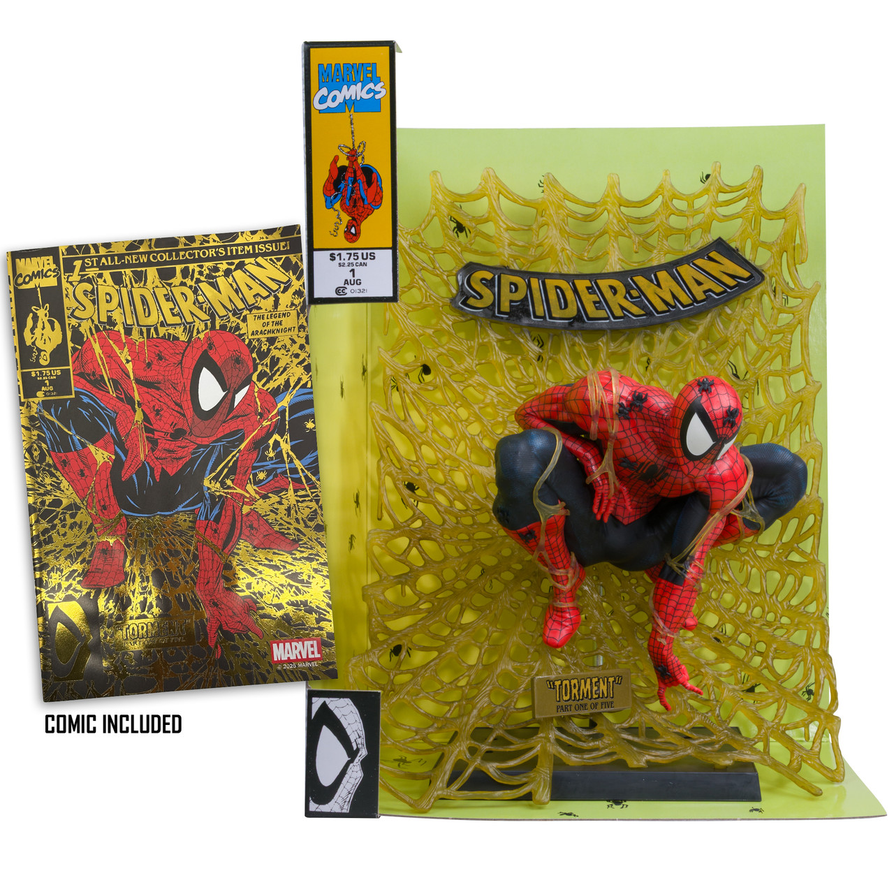 Spider-Man #1 Black & Gold Edition Gold Label D23 EXCLUSIVE