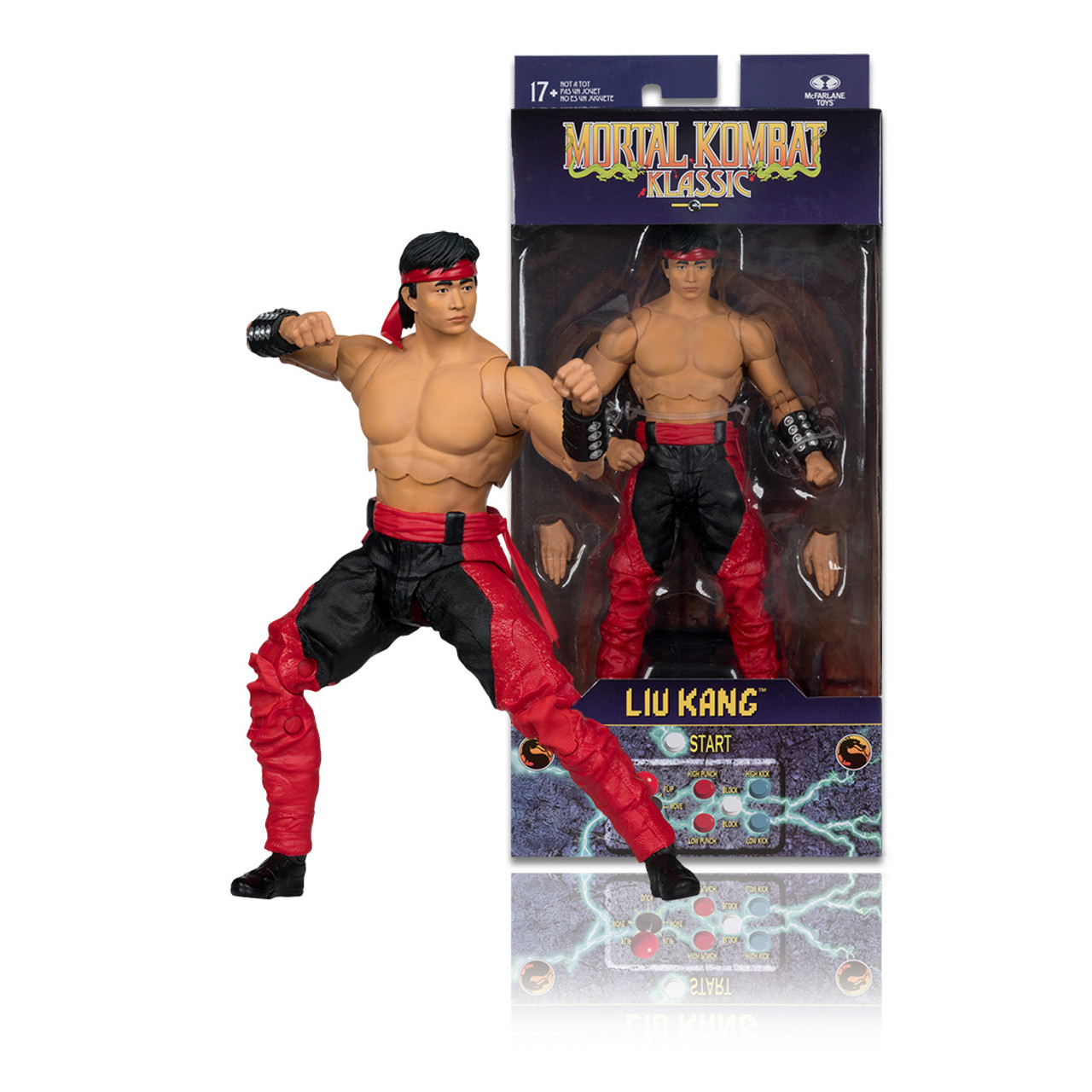 McFarlane モータルコンバット7 アクションフィギュア Liu Kang McFarlane Toys - Mortal Kombat - Liu Kang Action Figure