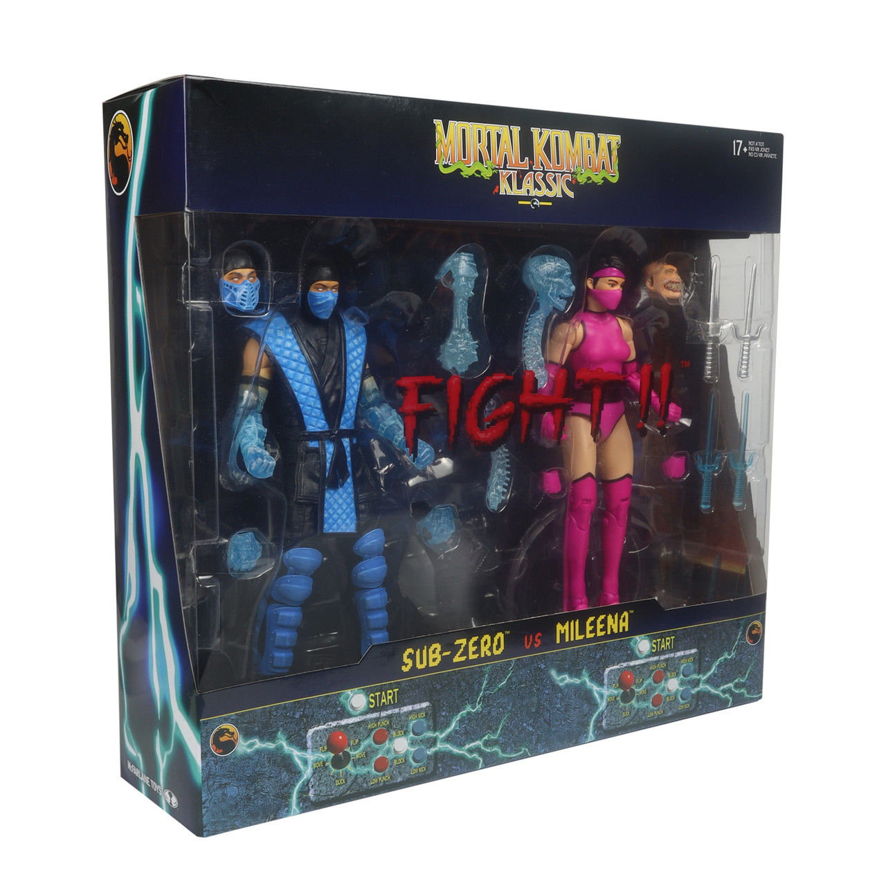M.K　フィギュア2体セット Sub-Zero vs Mileena (Mortal Kombat Klassic) Deluxe 2-Pack 7