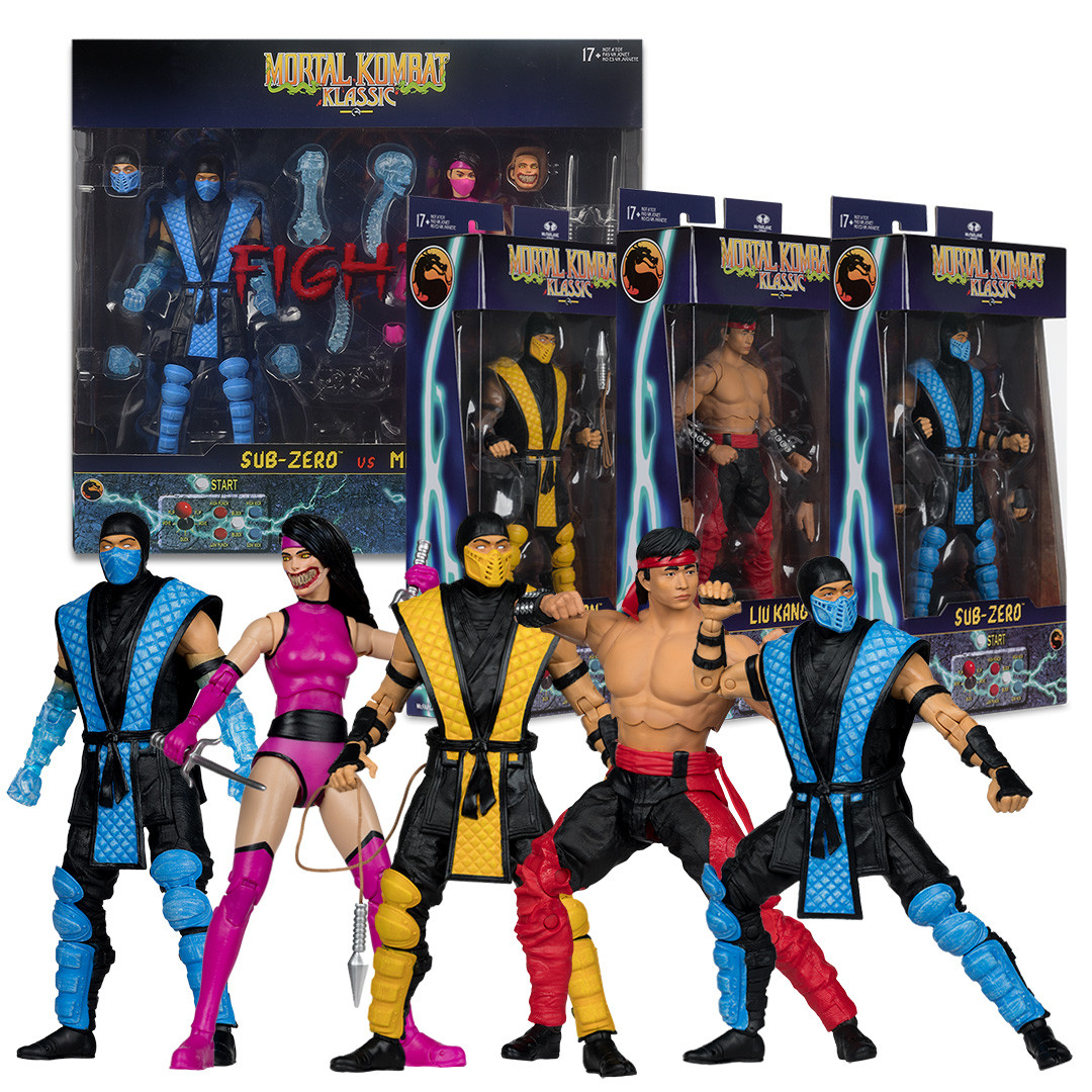 Mortal Kombat Klassic Wave 1 Bundle (5) 7