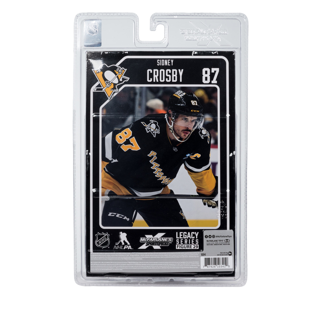 NHL  非売品hockey Sidney Crosby (Pittsburgh Penguins) New Jersey NHL 7