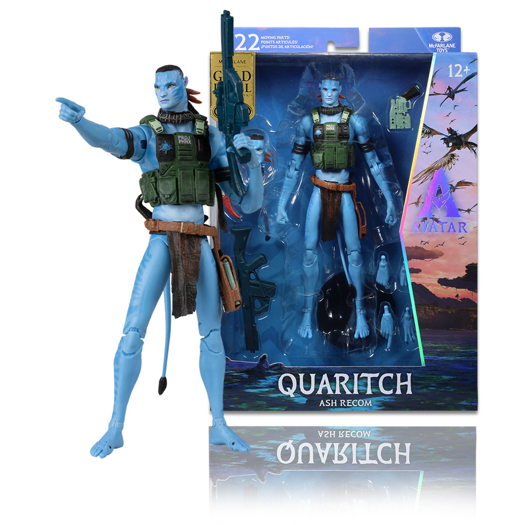 【超希少/最新作】アバター クオーリッチ ゴールドラベル マクファーレン 7in Quaritch: Ash Recom (Avatar: Fire and Ash) Gold Label 7