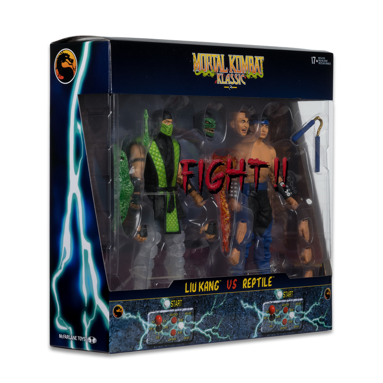 Liu Kang vs Reptile (Mortal Kombat Klassic) Deluxe 2-Pack 7