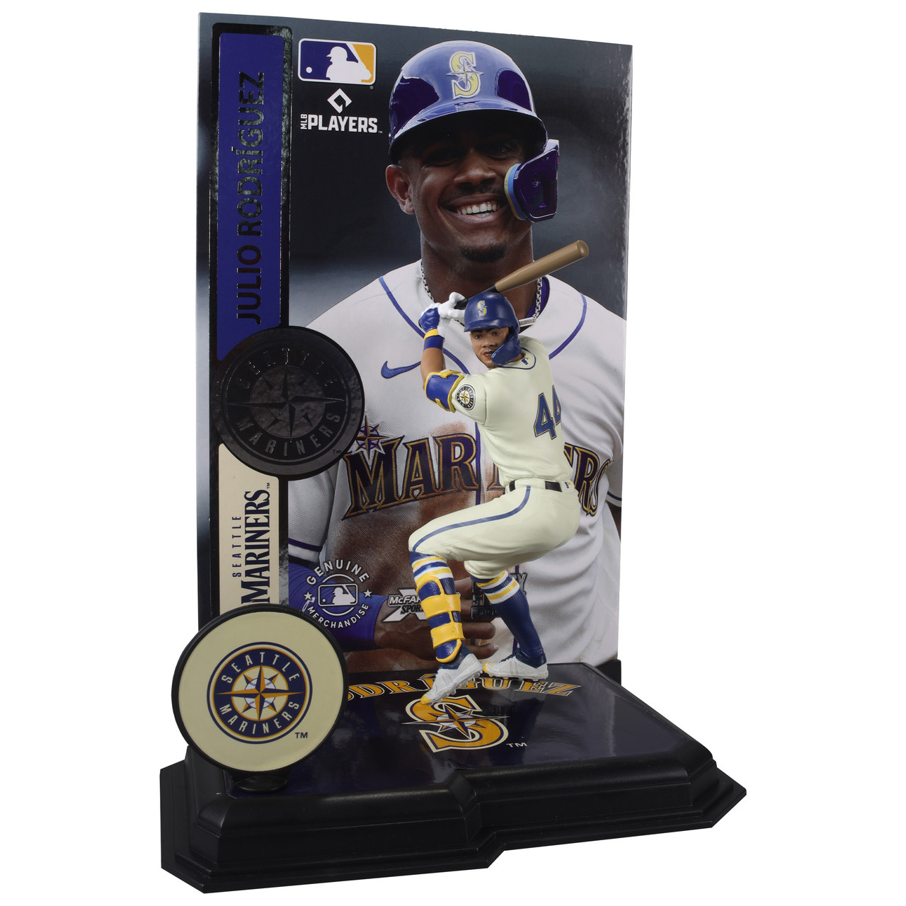 Julio Rodriguez (Seattle Mariners) MLB Bundle (2) Regular and 