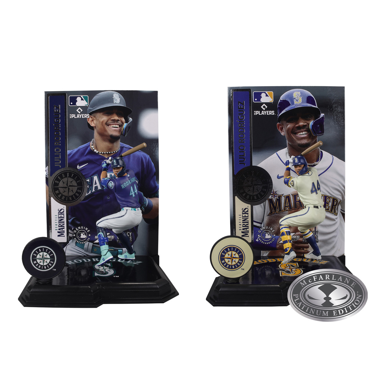 Julio Rodriguez (Seattle Mariners) MLB Bundle (2) Regular and