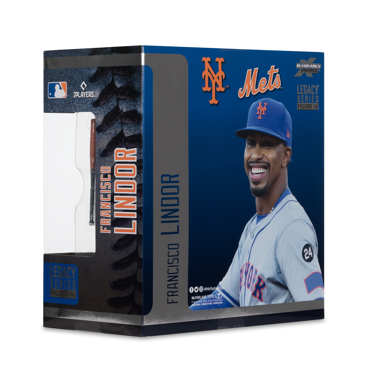 マクファーレン　mlb セット Francisco Lindor (New York Mets) MLB Bundle (2) Regular and