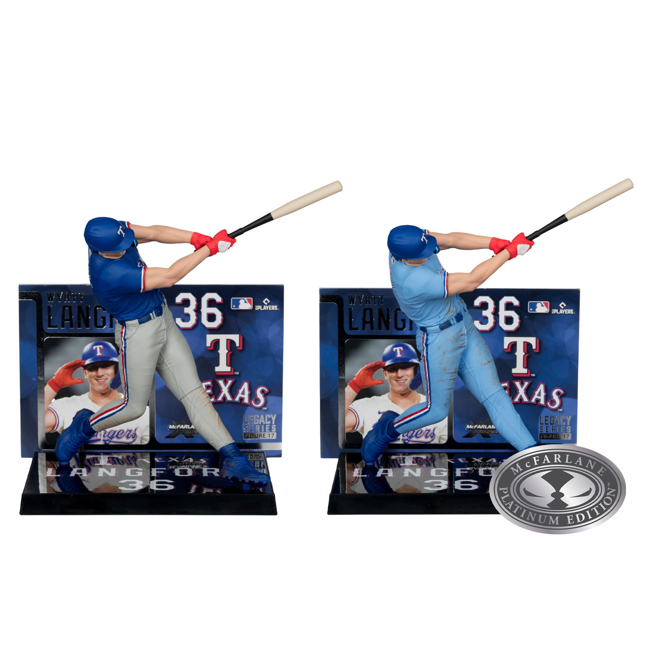 セール！マクファーレン MLB Wyatt Langford/レンジャース Wyatt Langford (Texas Rangers) MLB Factory Sealed Case (6