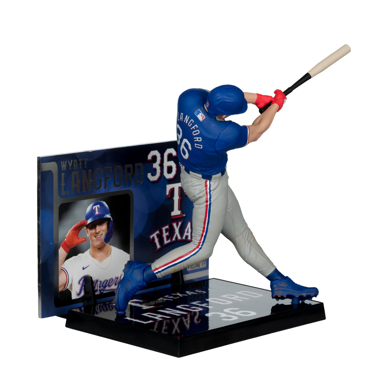 Wyatt Langford (Texas Rangers) MLB Bundle (2) Regular and Platinum