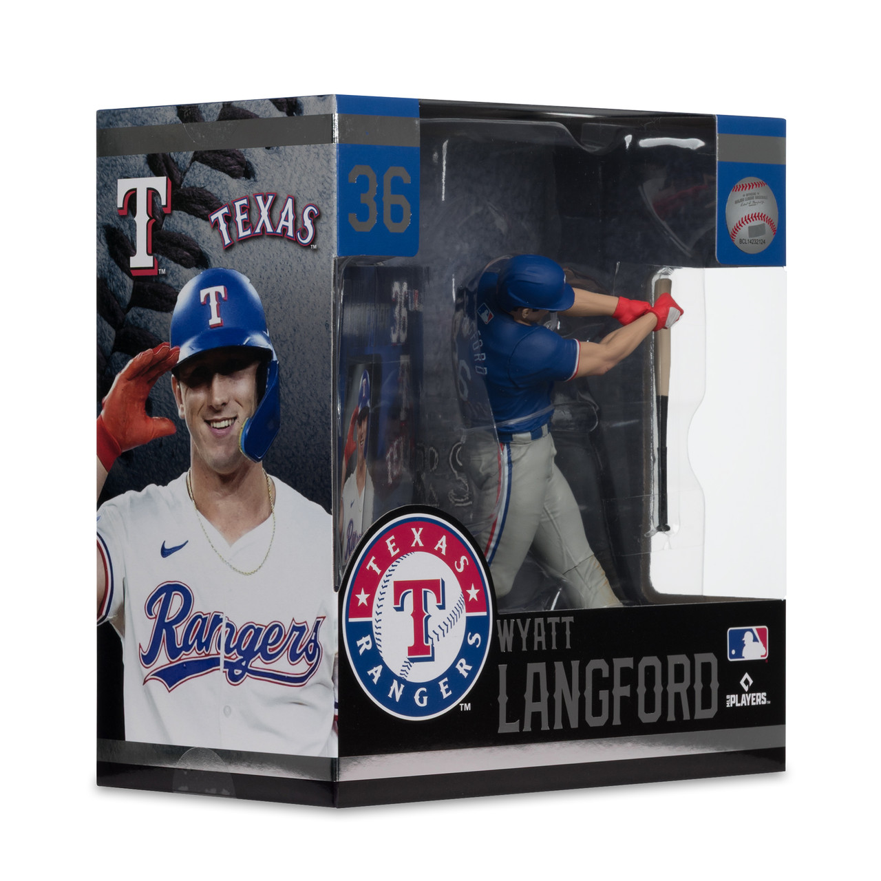 Wyatt Langford (Texas Rangers) MLB Bundle (2) Regular and Platinum