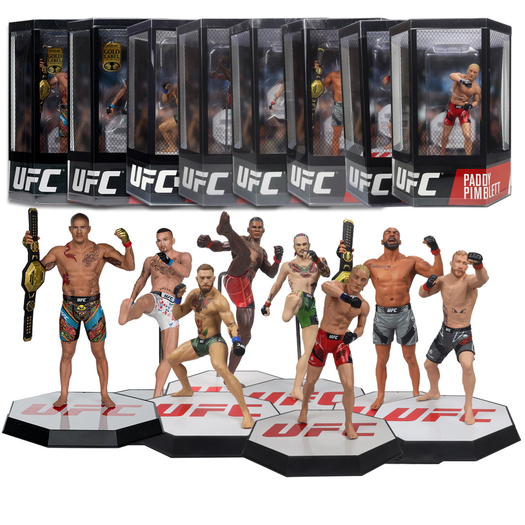 UFC フィギュアセット 4体 UFC Mega Bundle (8) #1-#8 7