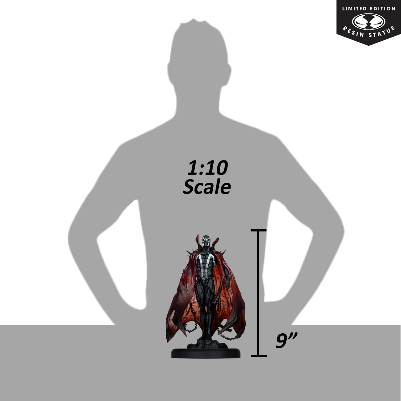 Spawn (Black White & Red All Over) Inspired by Pupeteer Lee 1:10