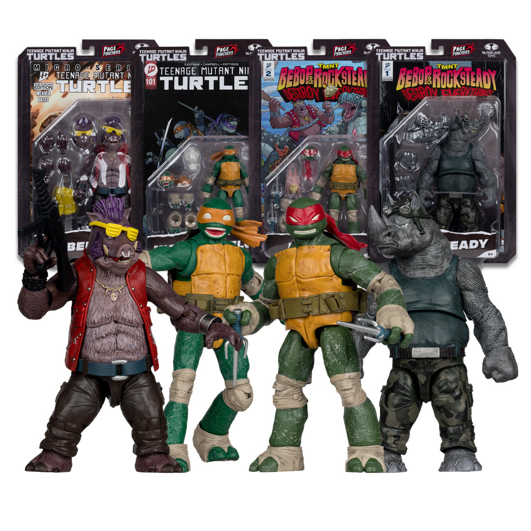 Page Punchers: Teenage Mutant Ninja Turtles Bundle Wave 2 (4) 5