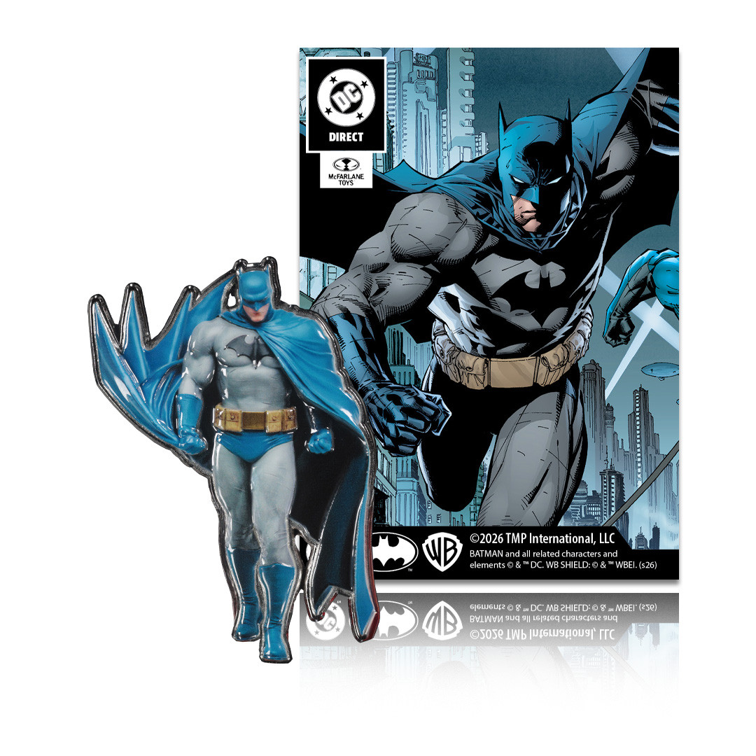 Batman (Hush) McFarlane Toys Statue DC Cover Series 3D Metal Pin