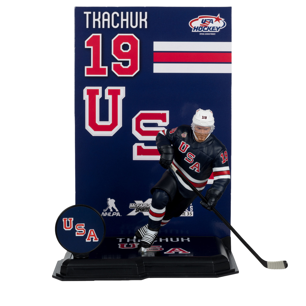 Matthew Tkachuk (USA Hockey) Olympics 7