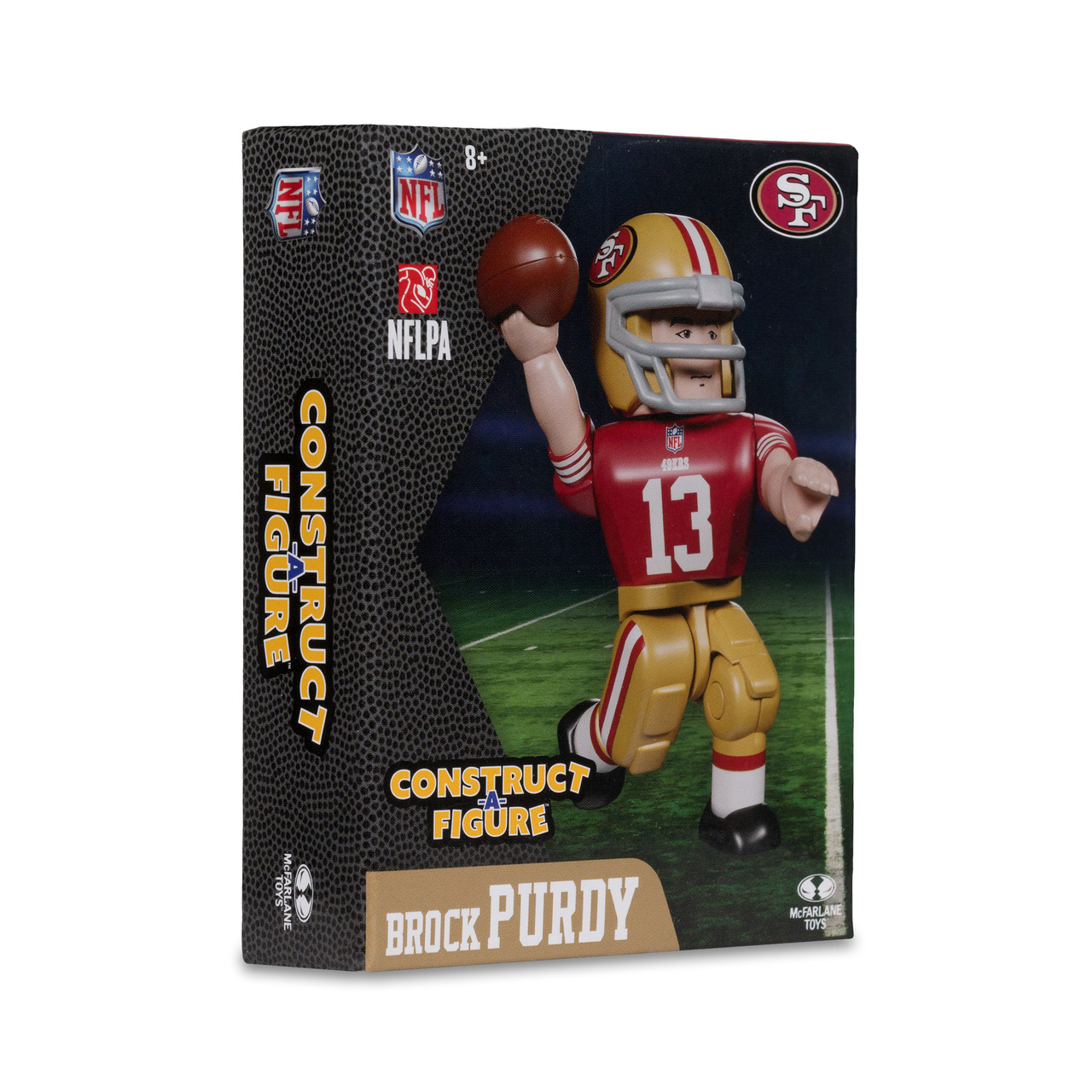 Brock Purdy (San Francisco 49ers) Construct-a-Figure - McFarlane