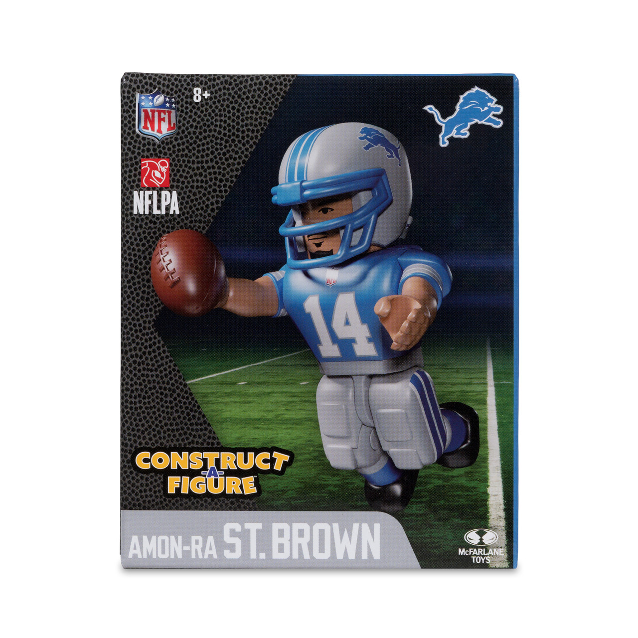 Amon-Ra St. Brown (Detroit Lions) Construct-a-Figure - McFarlane