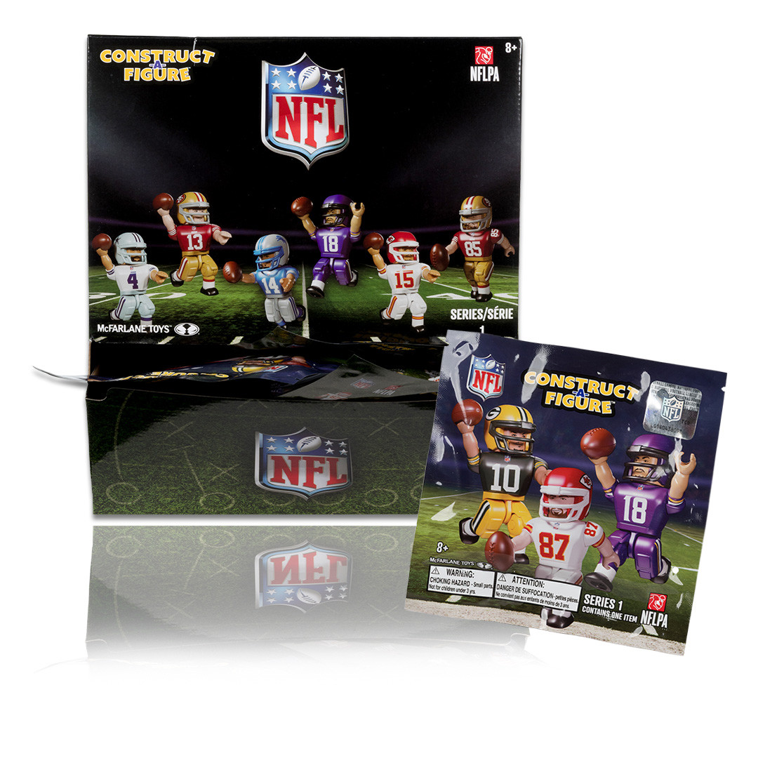 NFL Construct-a-Figure Series 1 Blind Bag (PRE-ORDER ships