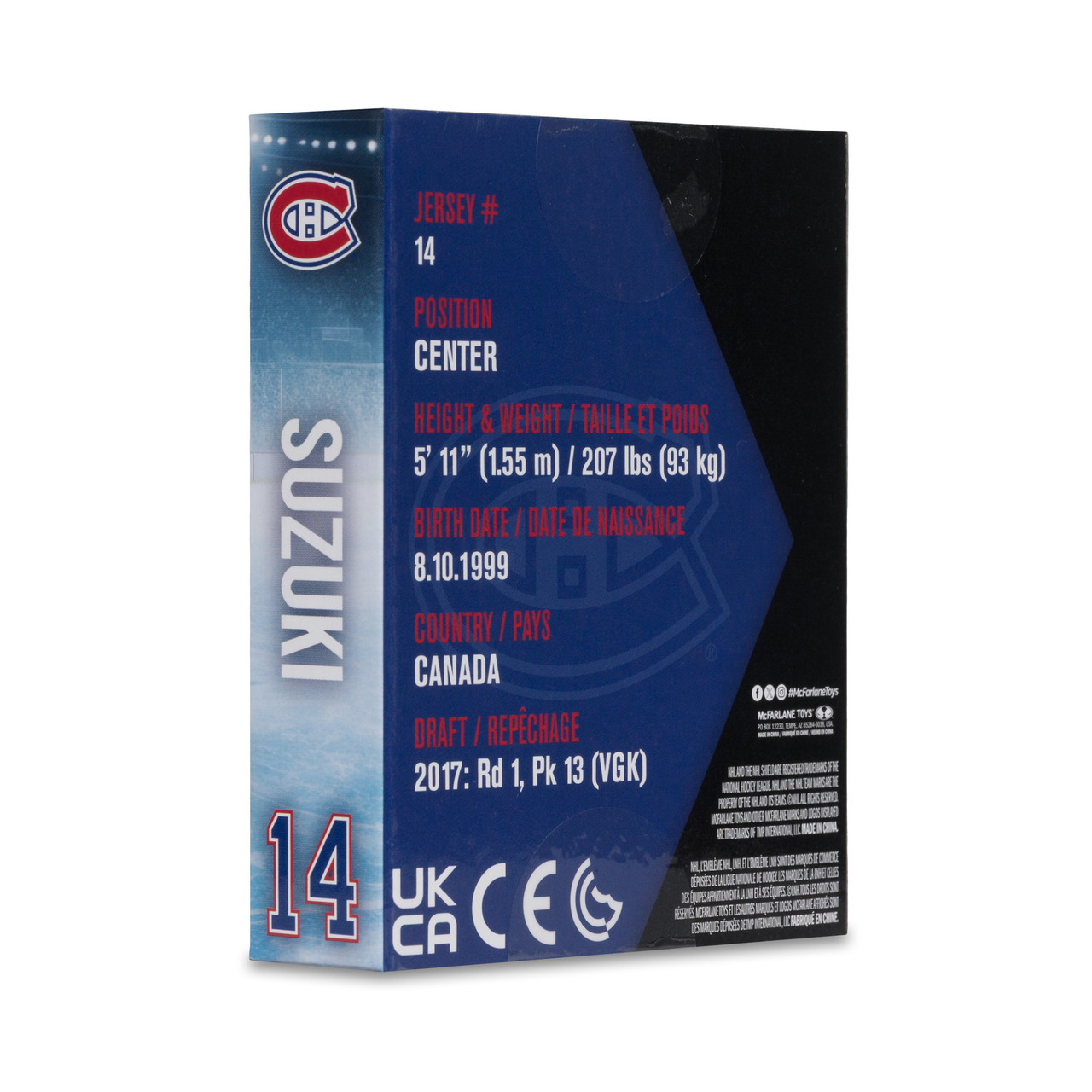 Nick Suzuki (Montreal Canadiens) Construct-a-Figure - McFarlane