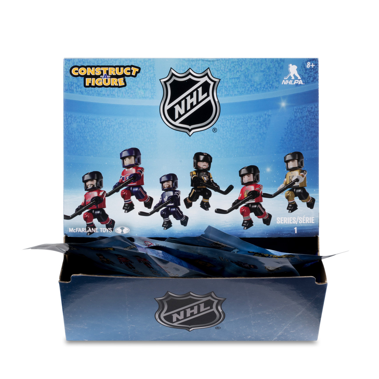 NHL Construct-a-Figure Series 1 Blind Bag CDU (36) Mini Figures