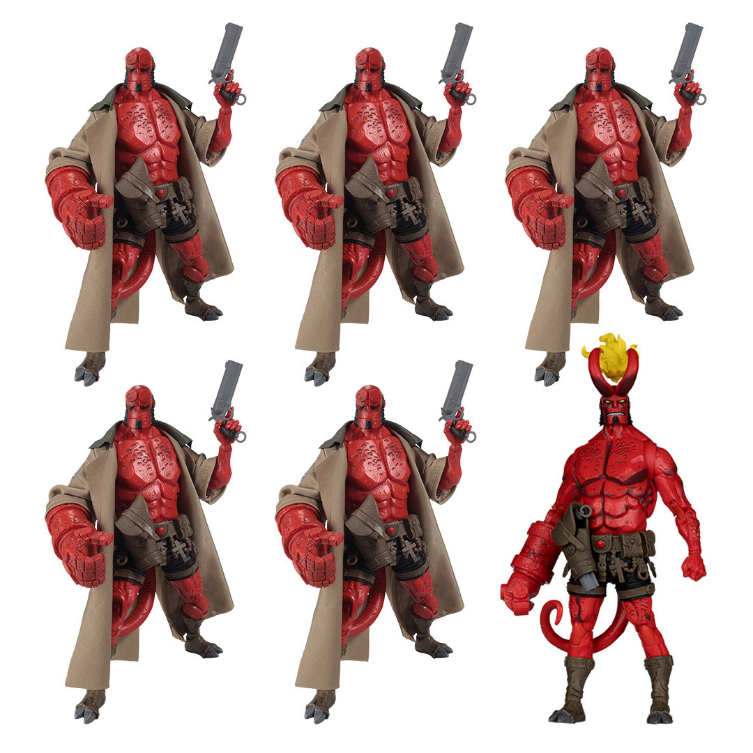 Hellboy (McFarlane Collector Edition) Factory Sealed Case (6) w
