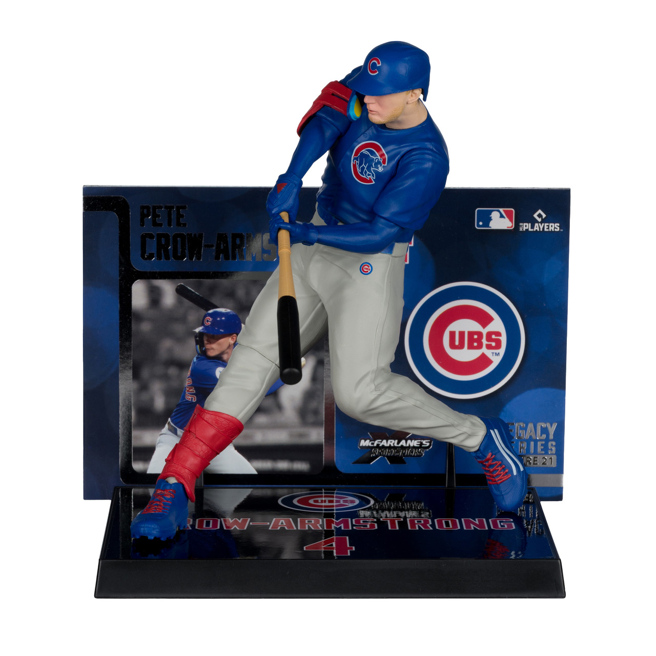MLB アームストロング　シカゴカブス フィギュア　マクファーレントイズ Pete Crow-Armstrong (Chicago Cubs) MLB Factory Sealed Case (6