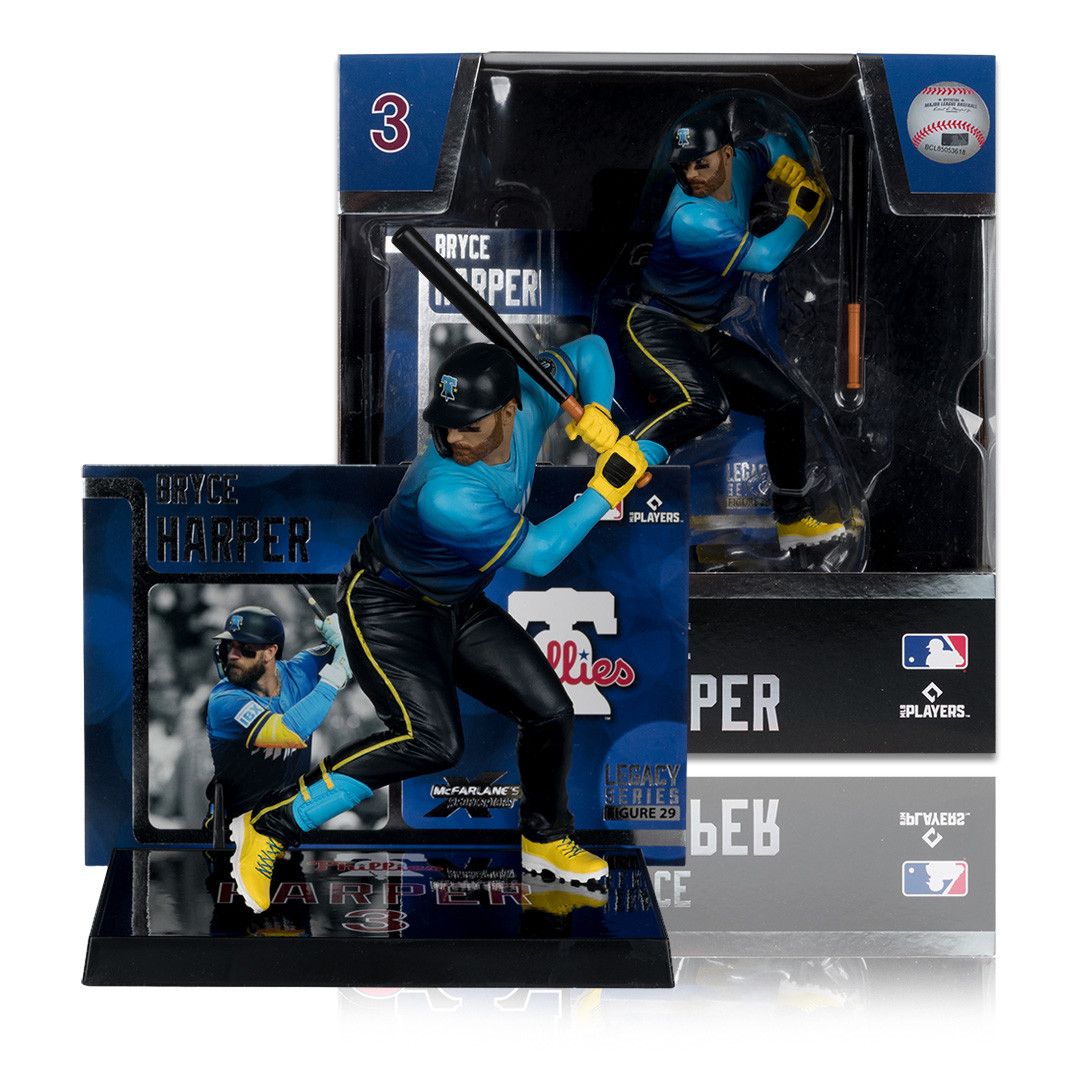 ブライアント MLB フィギュアセット Bryce Harper: City Connect Jersey (Philadelphia Phillies) MLB