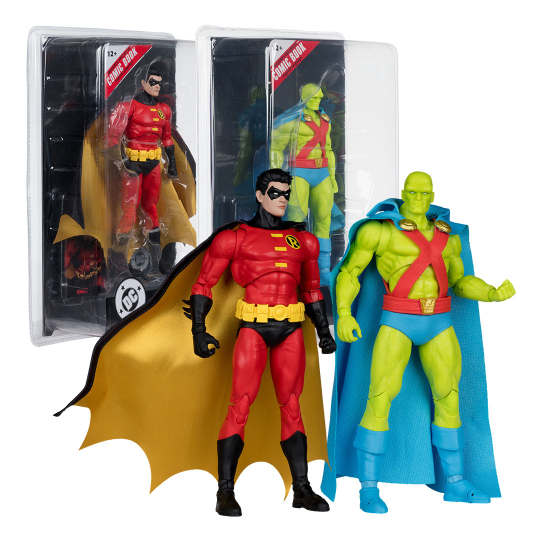 Martian Manhunter/Robin Page Punchers Bundle w/Comics (2) 7