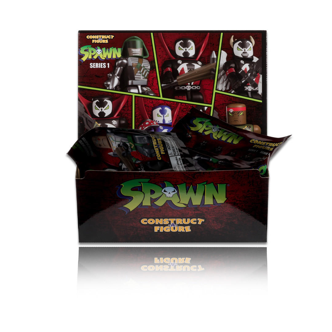 SPAWN ミニトレーディングフィギュア　17種セット Spawn Construct-a-Figure Series 1 Blind Bag CDU (36) Mini Figures