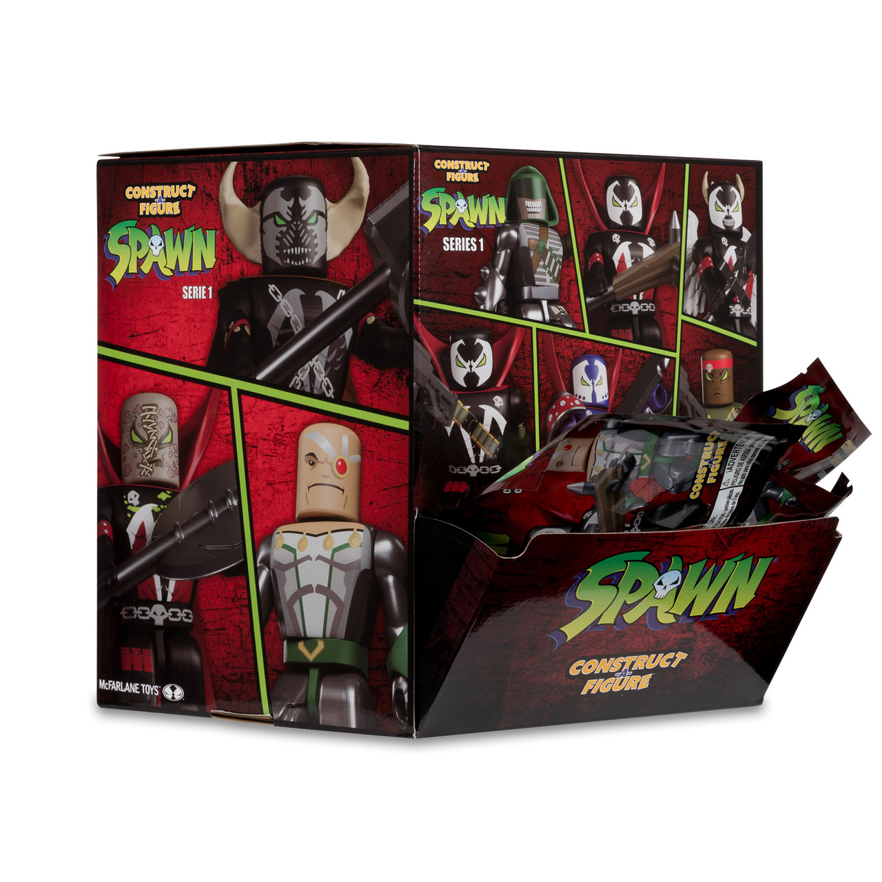Spawn Construct-a-Figure Series 1 Blind Bag CDU (36) Mini Figures