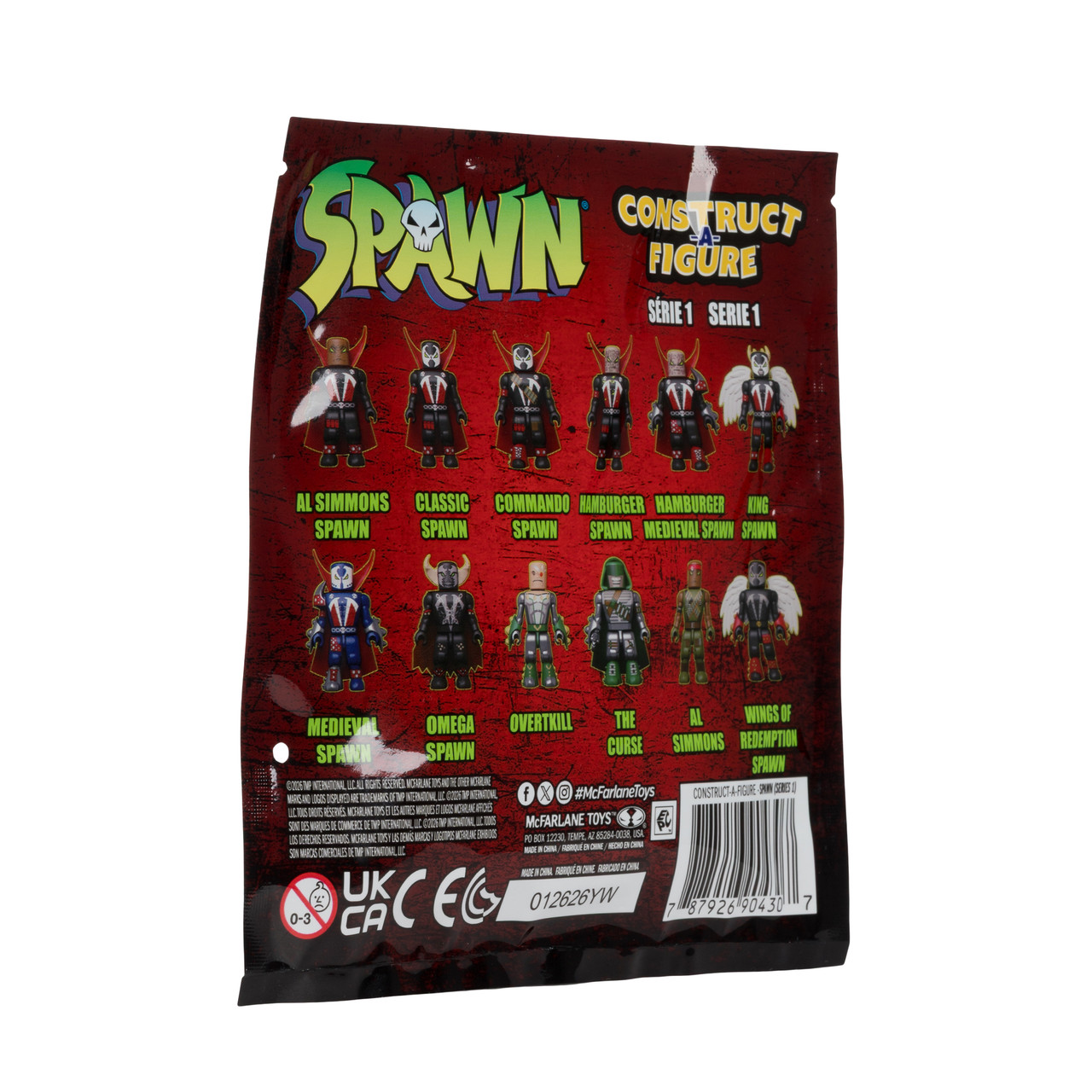 Spawn Construct-a-Figure Series 1 Blind Bag CDU (36) Mini Figures