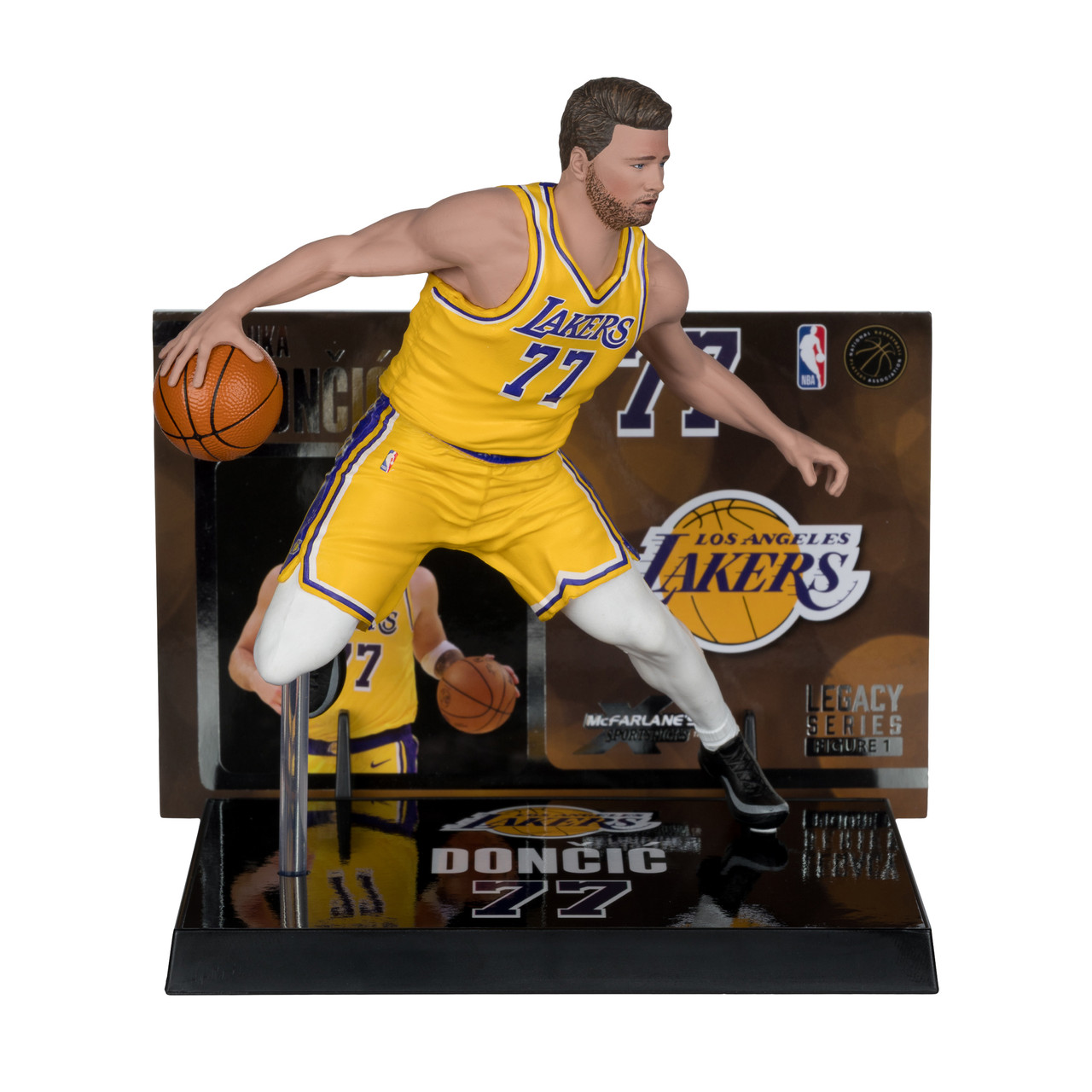 NBA Legends シリーズ2 フィギュアセット 4体 Luka Doncic (Los Angeles Lakers) NBA 7